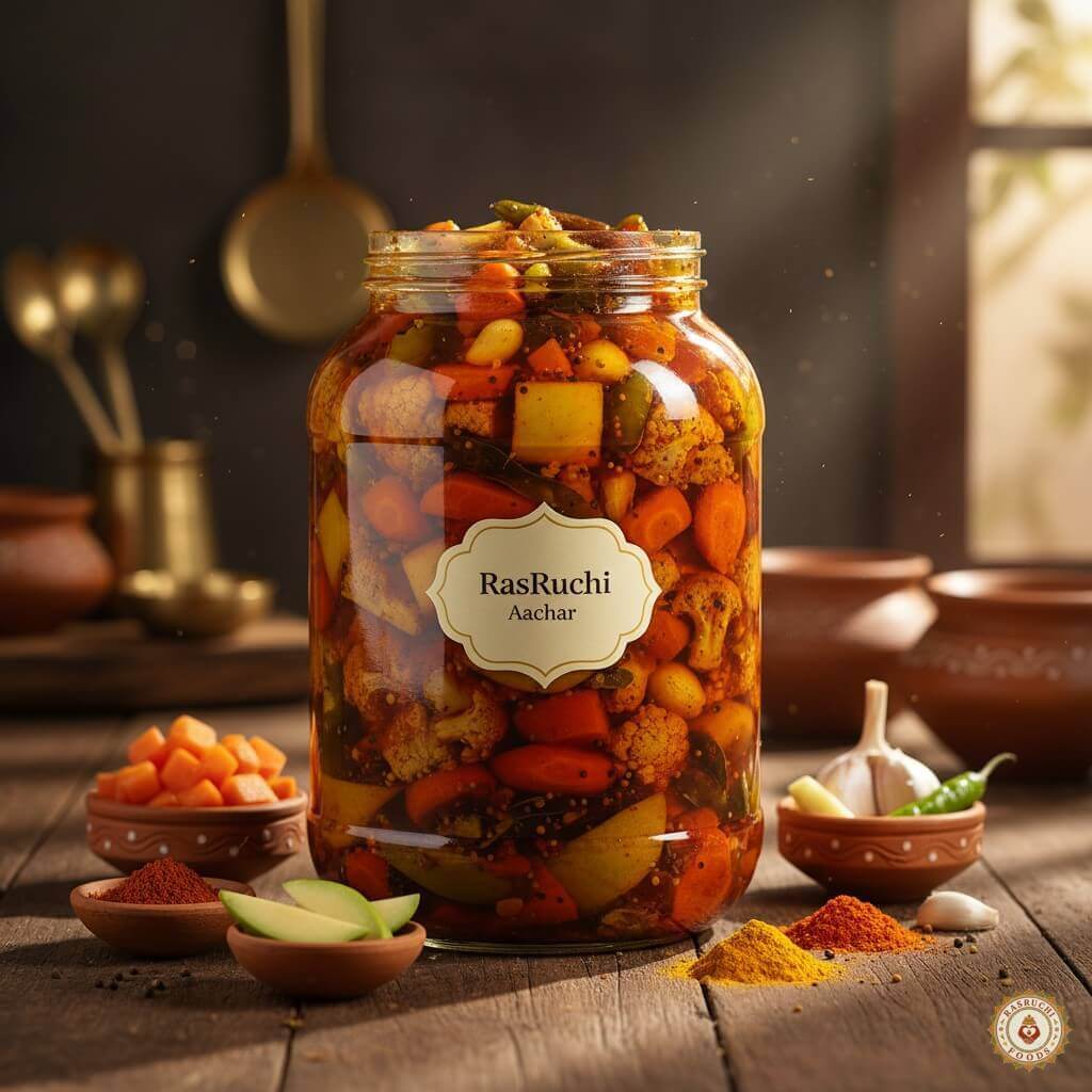 Mixed vegetable pickle
